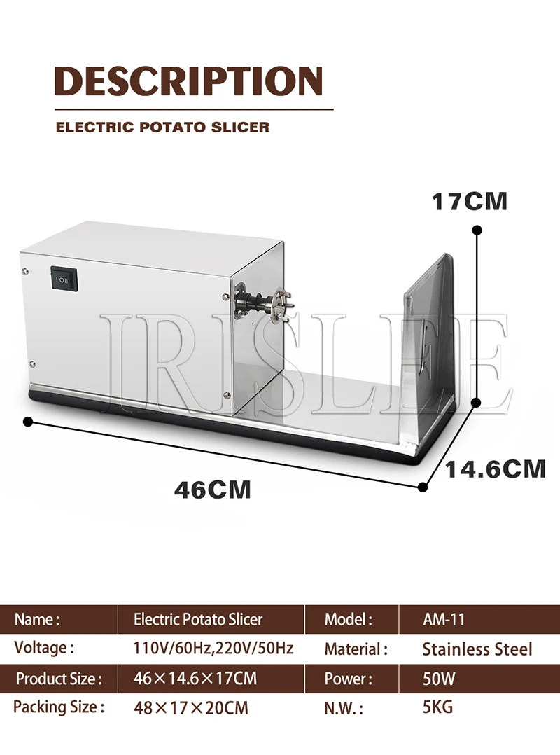 Description Picture 6 of itemElectric Spiral Potato Slicer, Efficient Potato Tower Machine, Automatic Stretching