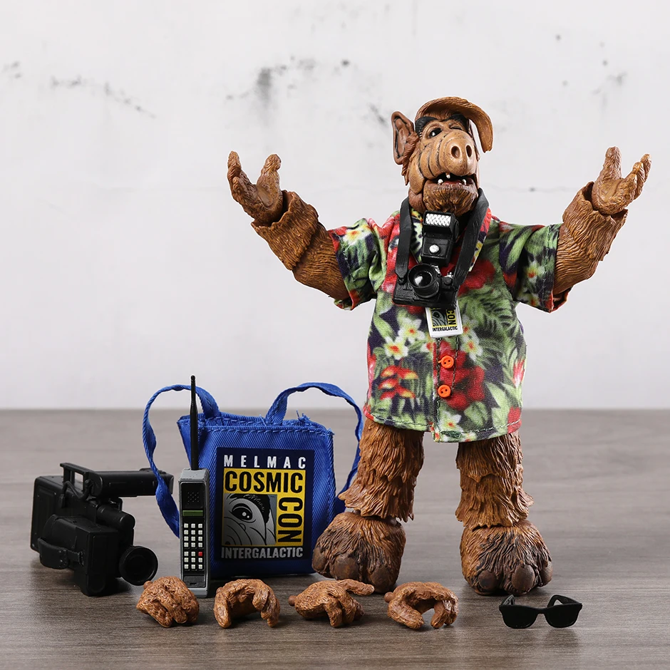 NECA 2023 Exclusive! ALF COSMIC CON アルフ SDCC 2023 SDCC 2023 NECA Cosmic Con ALF Action Figure