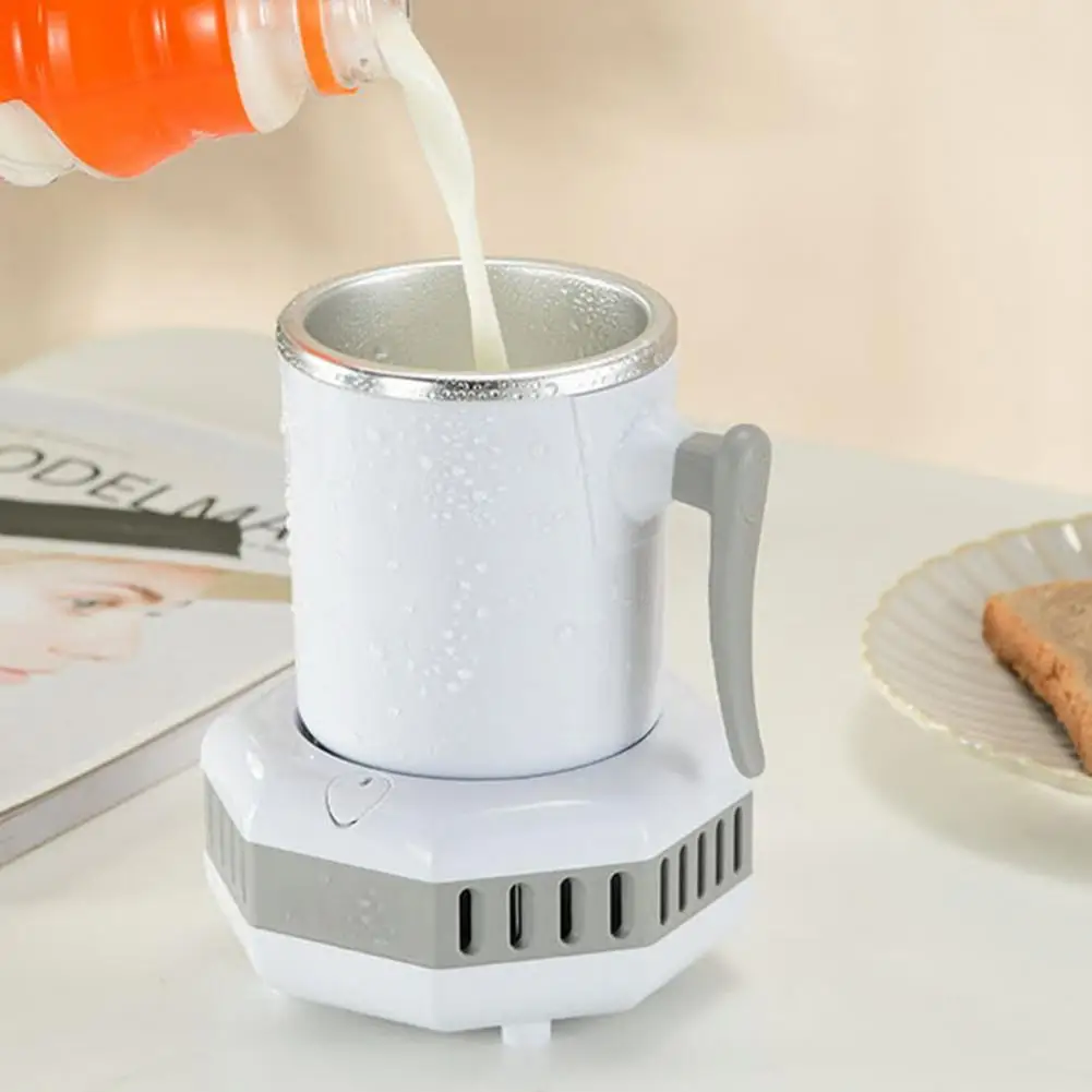 Drink Cooler Anti-rust 4 Colors Easy Operation Mini Electric Cooling Machine Qucik Cooling Cup for Gifts