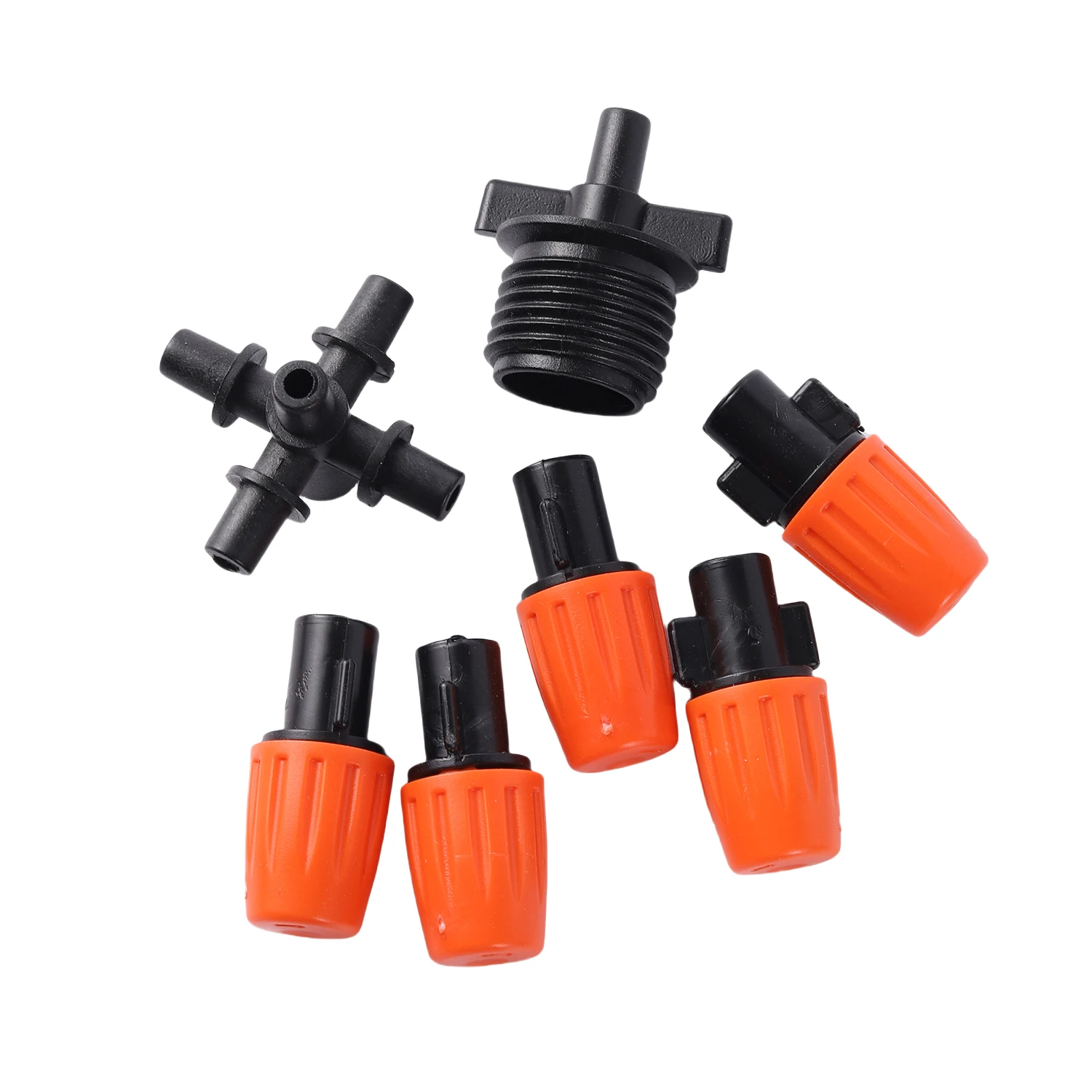 3Pcs/Pack Five-Head Atomized Nozzle Garden Irrigation Flower Watering Landscaping Greenhouse Agricultural Dust Removal Cooling garden sprinkler air pump sprayer watering nozzle misting nozzles water sprayer garden spray nozzle garden sprayer atomizing sprayer hose spray nozzle