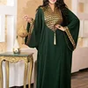 Muslim Kaftan Abaya Dress Women Dubai Abayas Luxury Evening Gown Elegant African Hooded Dress Plus Size Boubou Djellaba Femme