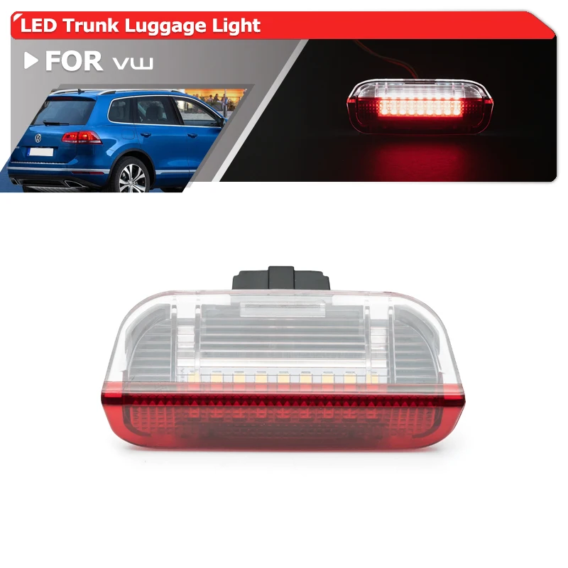 Per Vw Touareg Ii Mk2 2010-2018 Golf Plus 2005 2006 2007 1X Led Interni Boot Trunk Vano Bagagli Luce