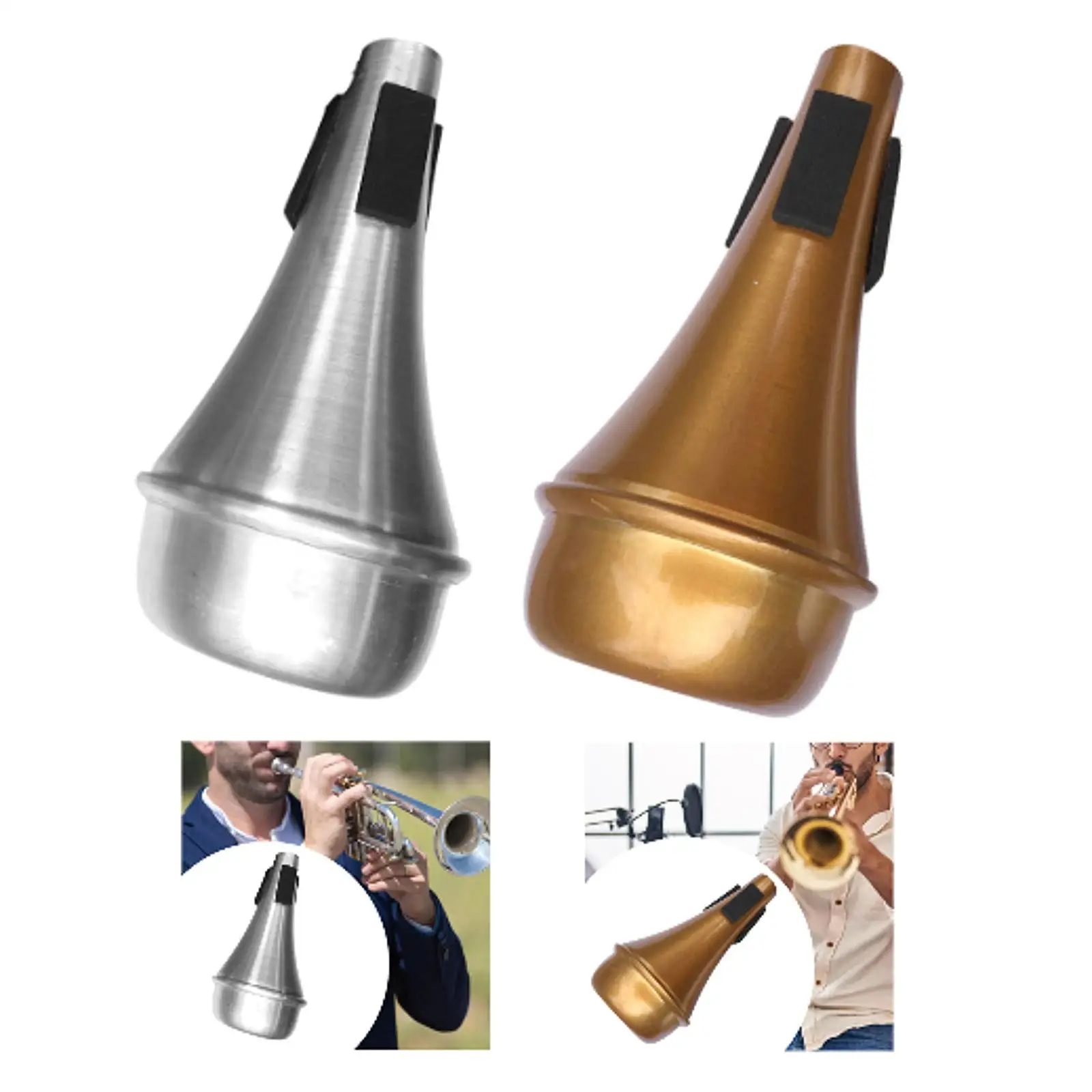 Trumpet Mute Playing Accessories Universal for Jazz Music Lovers Beginners