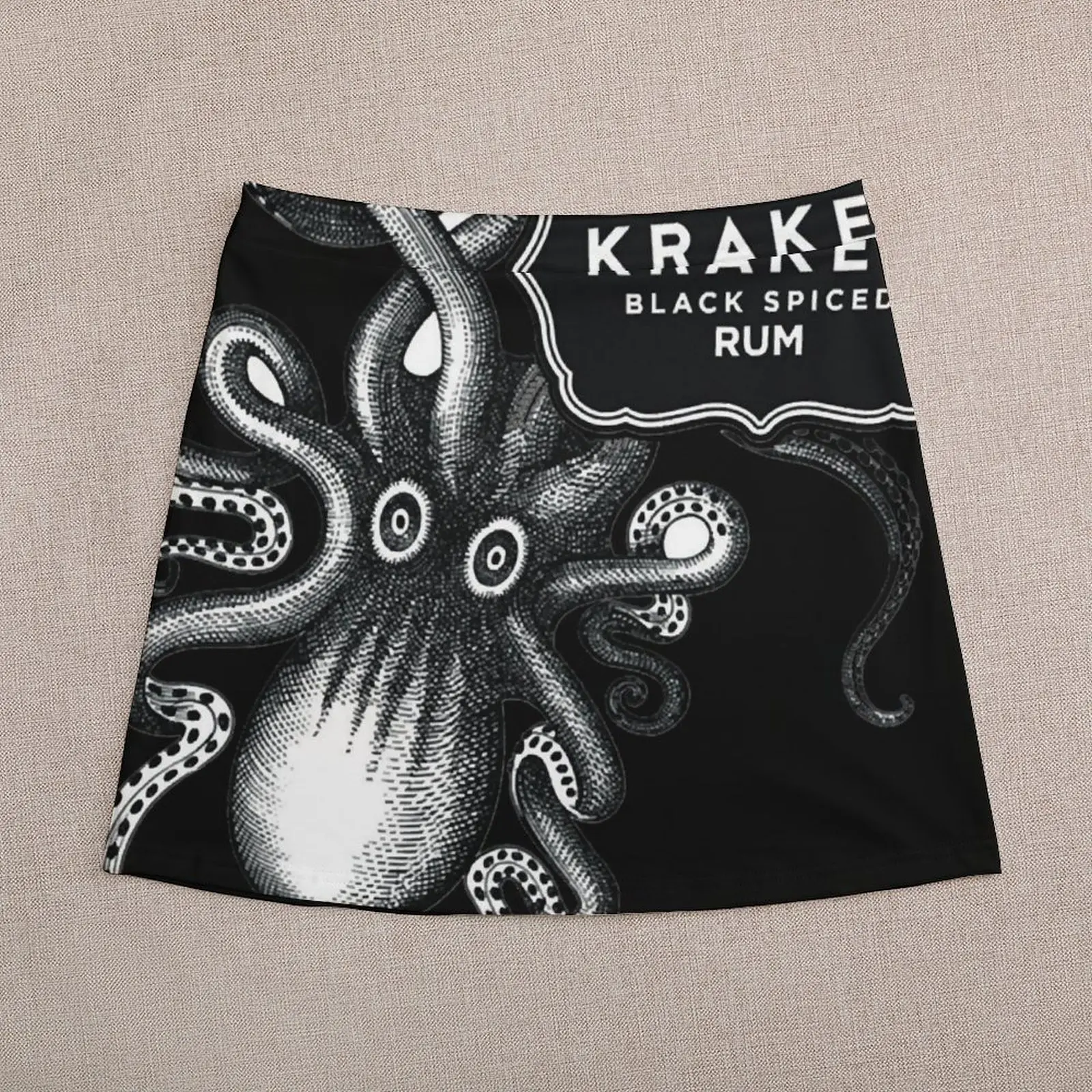 Kraken Rum Mini Skirt skirts summer 2024 woman cosplay