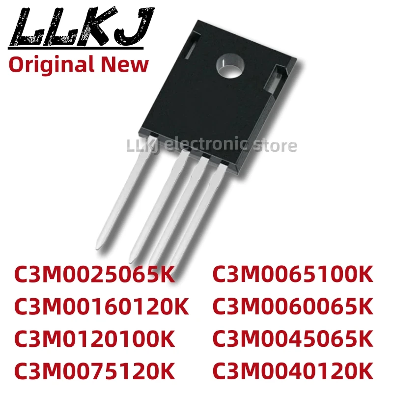 

1pcs C3M0025065K C3M00160120K C3M0120100K C3M0075120K C3M0065100K C3M0060065K C3M0045065K C3M0040120K TO247-4 MOS FET TO-247-4