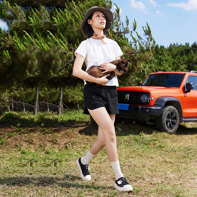 Xtep Knitting Shorts For Women Summer Lightweight Sweatpants Comfortable Quick-Drying Breathable Bottoms 876228600126