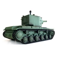 HENG LONG 1/16 Scale RC Tank Soviet KV-2 Gigant 7.0 FPV 3949 360° Turret Barrel Recoil Radio Control Toy BB Pellets TH19749 2