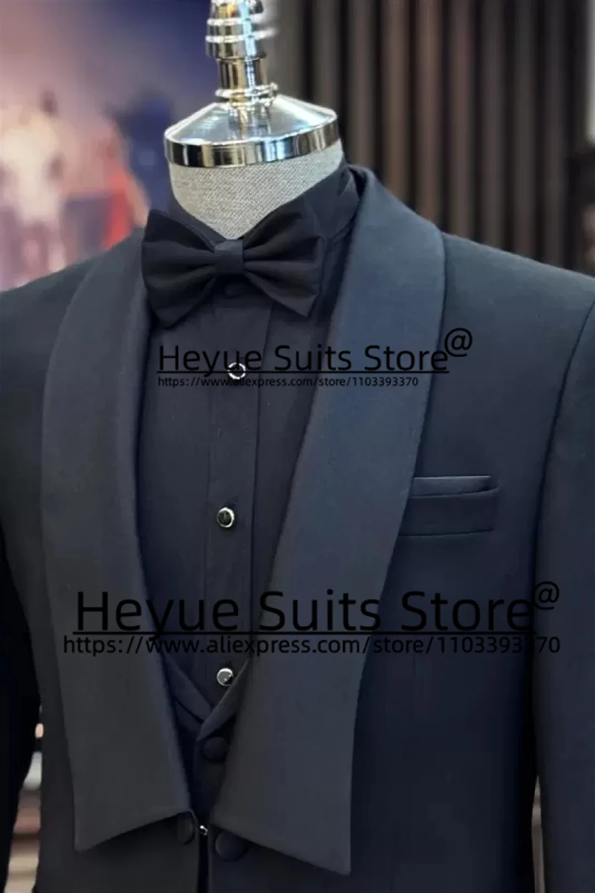 2024New Luxuly Wedding Groom Formal Tuxedos Tailor Made Slim Fit Business 3Pieces Sets Prom Men Suits traje elegante para hombre