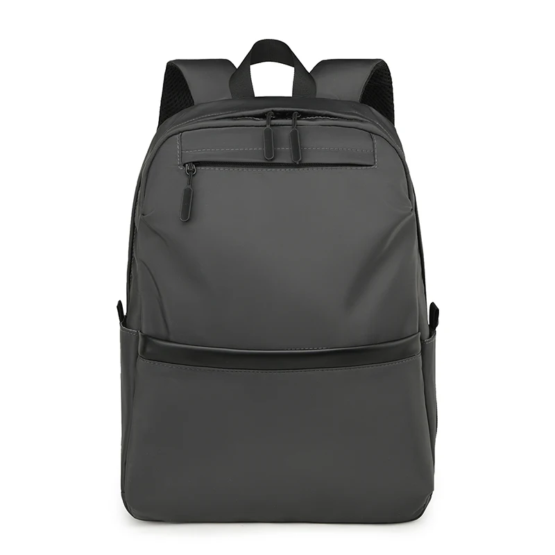 

Nylon Soft Interior Zipper Pocket Backpacks Casual Interior Compartment 2024 High Quality Bags for Men Solid Softback Backpacks