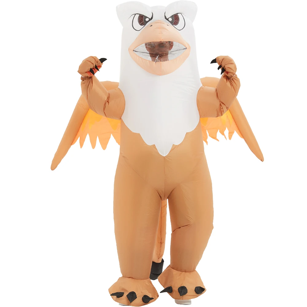 

Inflatable Costume Full Body Eagle Griffin Mascot Air Blow up Funny Party Halloween Costume for Adult