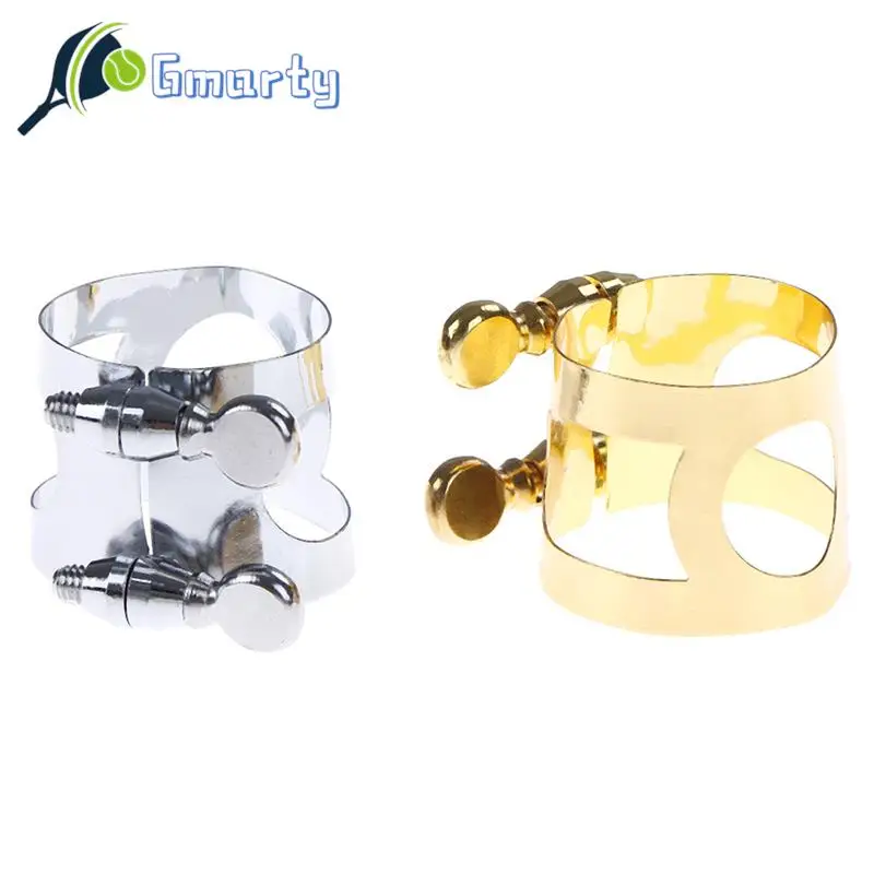 Mouthpiece Clarinet Ligature Clip Fastener for Clarinet Parts Metal Gold & Silver Color Stainless steel Mouthpiece Protection