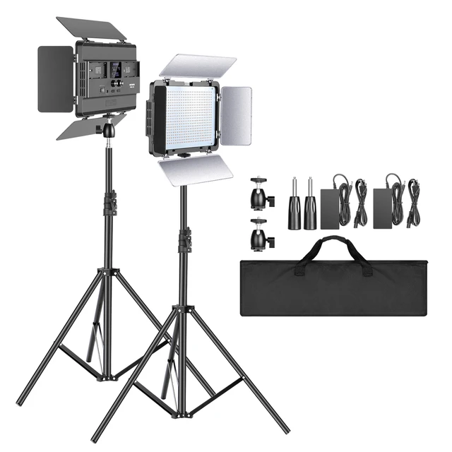 Neewer 2 Packs 660 Led Video Light Photography Lighting Kit - Led Panel  Light With 2.4g Remote, Lcd Screen, Batteries & Charger - Photographic  Lighting - AliExpress