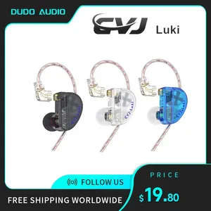 CVJ Luki Dual Unit Vibrating Gaming In-ear Headset Professional Vibration +10mm Flagship Dynamic With HD microphone