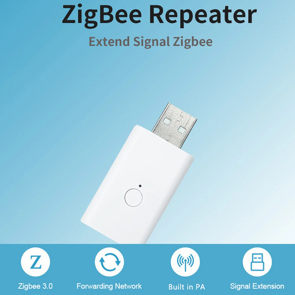 스마트 ZigBee 신호 리피터 스마트 라이프 게이트웨이 용 USB 신호 증폭기 익스텐더 스마트 홈 장치 자동화