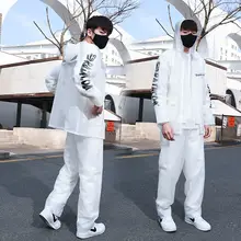  Running Raincoat Men Waterproof Motorcycle Cycling Man Trench Coat Biker Raincoat Rain Protection Capa De Chuva Rain Gear 