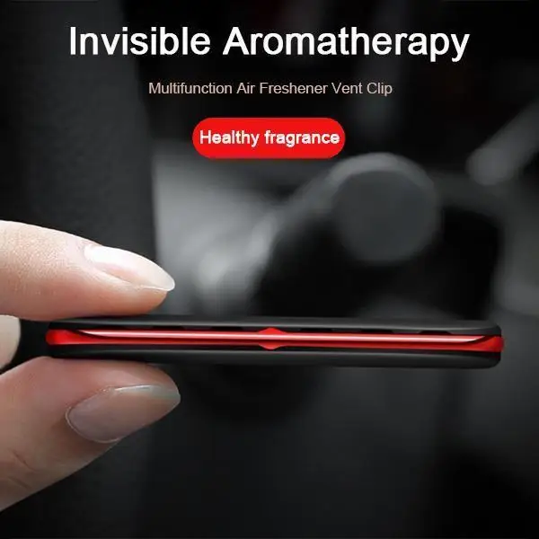 Car Vent Air Freshener Invisible Solid Aromatherapy Air Conditioning Outlet Perfume Modeling Chip Supplement Bar Accessories