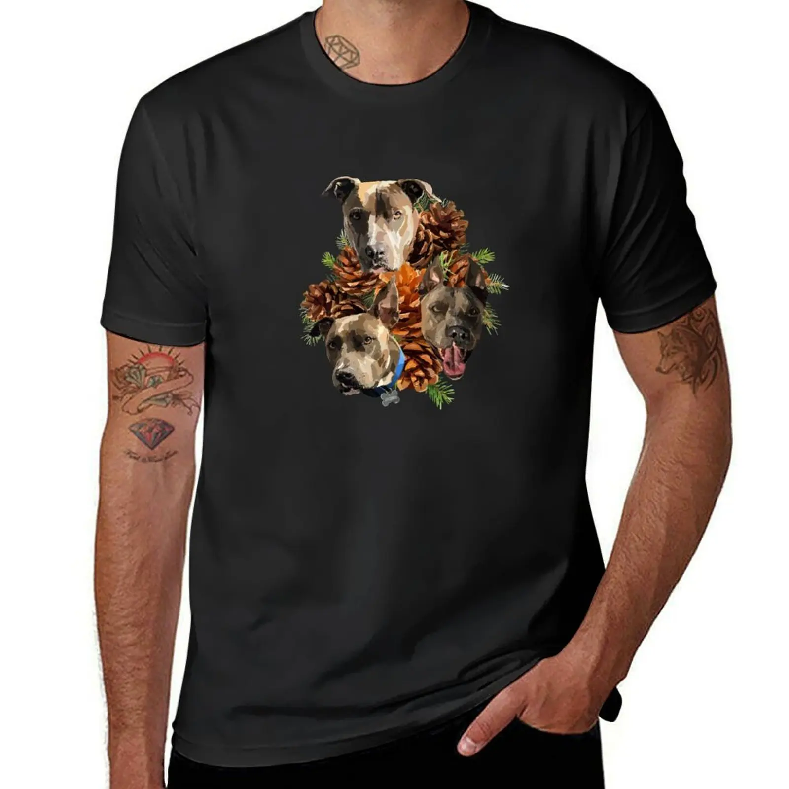 

Archer and pinecones T-Shirt quick-drying tees plus sizes mens t shirts casual stylish