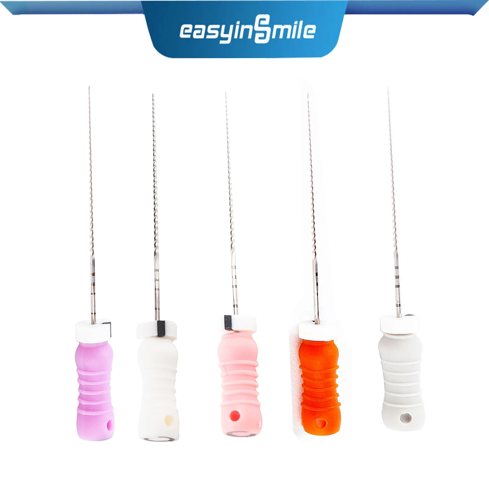 5packsDentalHandUseCFilesEndoRootCanal25mm6810Stainless