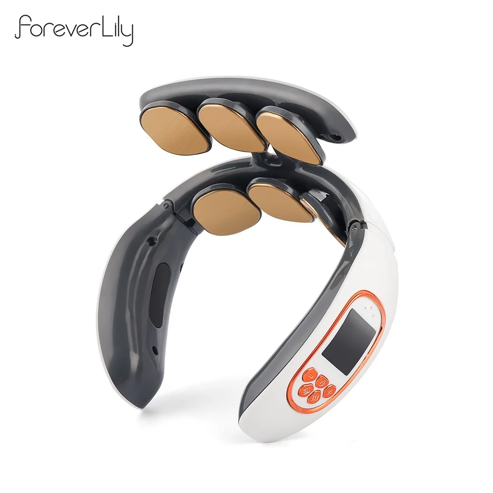 foreverLily Neck Massager with Heat, Electric Shiatsu Back Shoulder and  Neck Massager, Cordless Neck…See more foreverLily Neck Massager with Heat