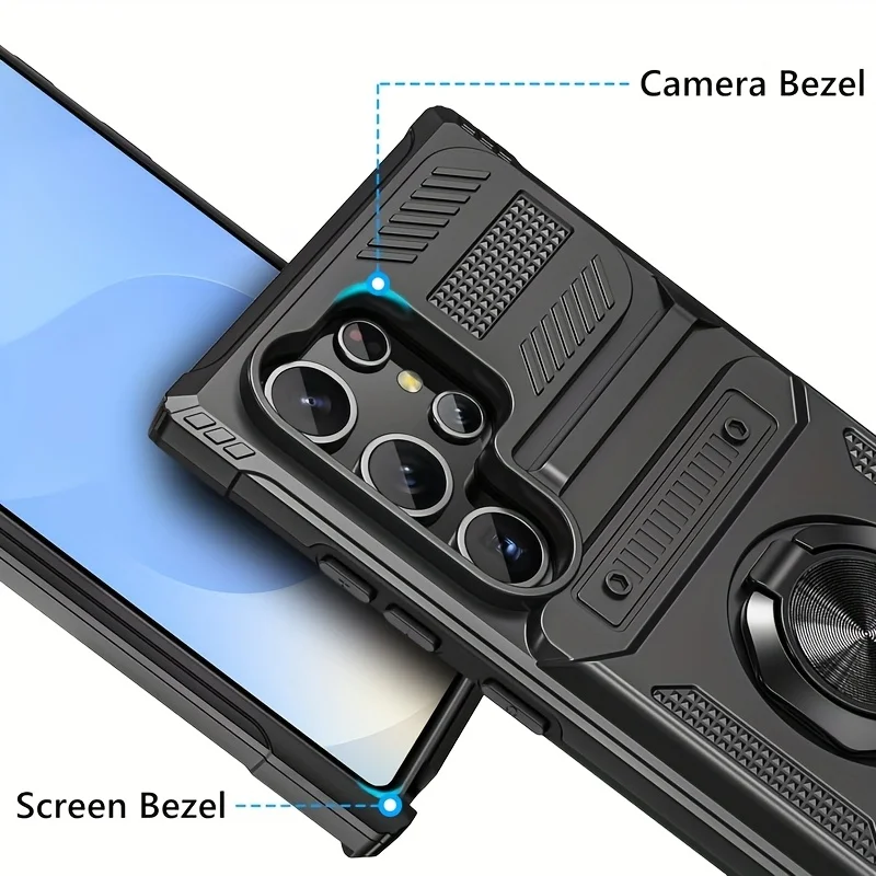 Versatile Concealed Dual-Card Slot Phone Case
