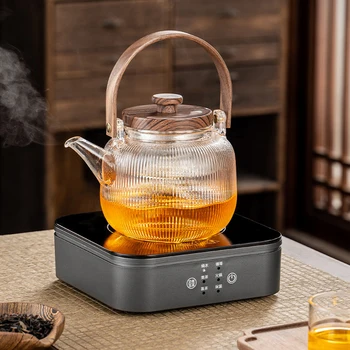 1000W Electric Ceramic Stove Tea Stove Electric Hot Plate Heater Stove Heating Furnace Household Tea Maker Water Boiler 220V 1