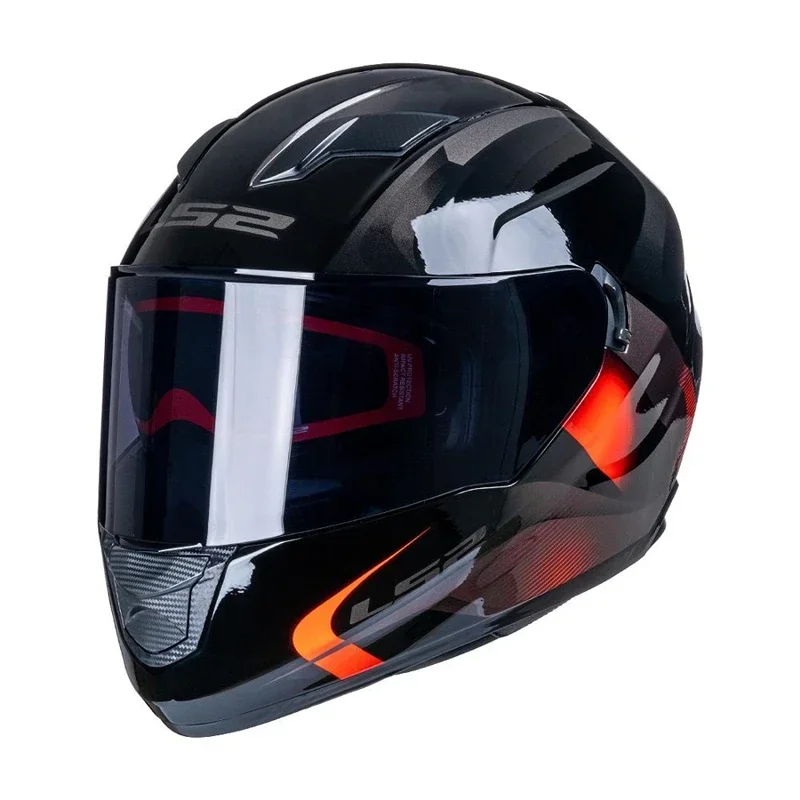 Für LS2 Visiere für FF320 Stream FF353 Rapid FF328 FF800 Motorradhelm Original Ersetzen Sie die zusätzliche Linse Schwarz Iridium Silber – Detail 3