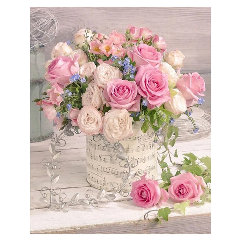 

Алмазная вышивка «розовая роза»