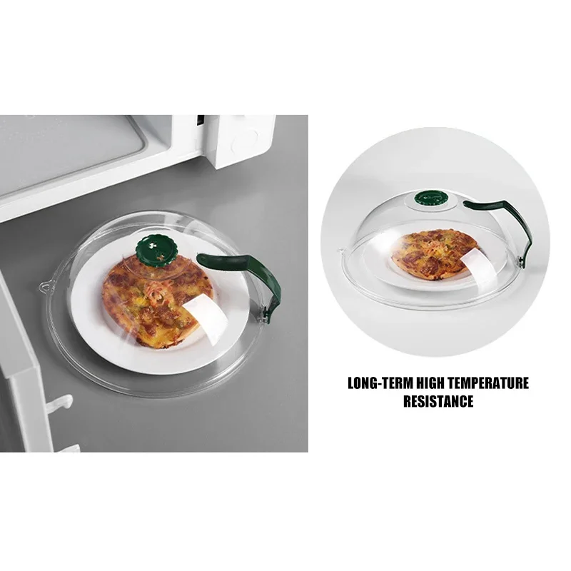 Microwave Splash Cover does not contain BPA Microwave Cover Protective cover with steam hole Kitchen accessories