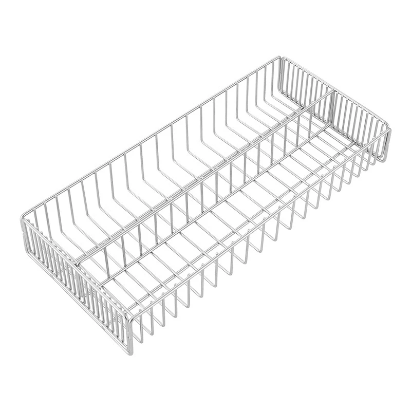 304 stainless steel cutlery rack spoon fork chopstick storage basket detachable drainage rack kitchen accessory storage basket