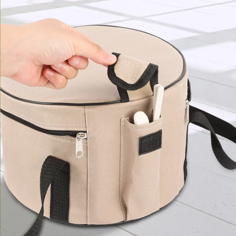 New Outdoor Camping Portable Large Capacity Picnic Bag Waterproof Oxford Cloth Pot Storage Bag BBQ Picnic Pouch Outdoor Supplies