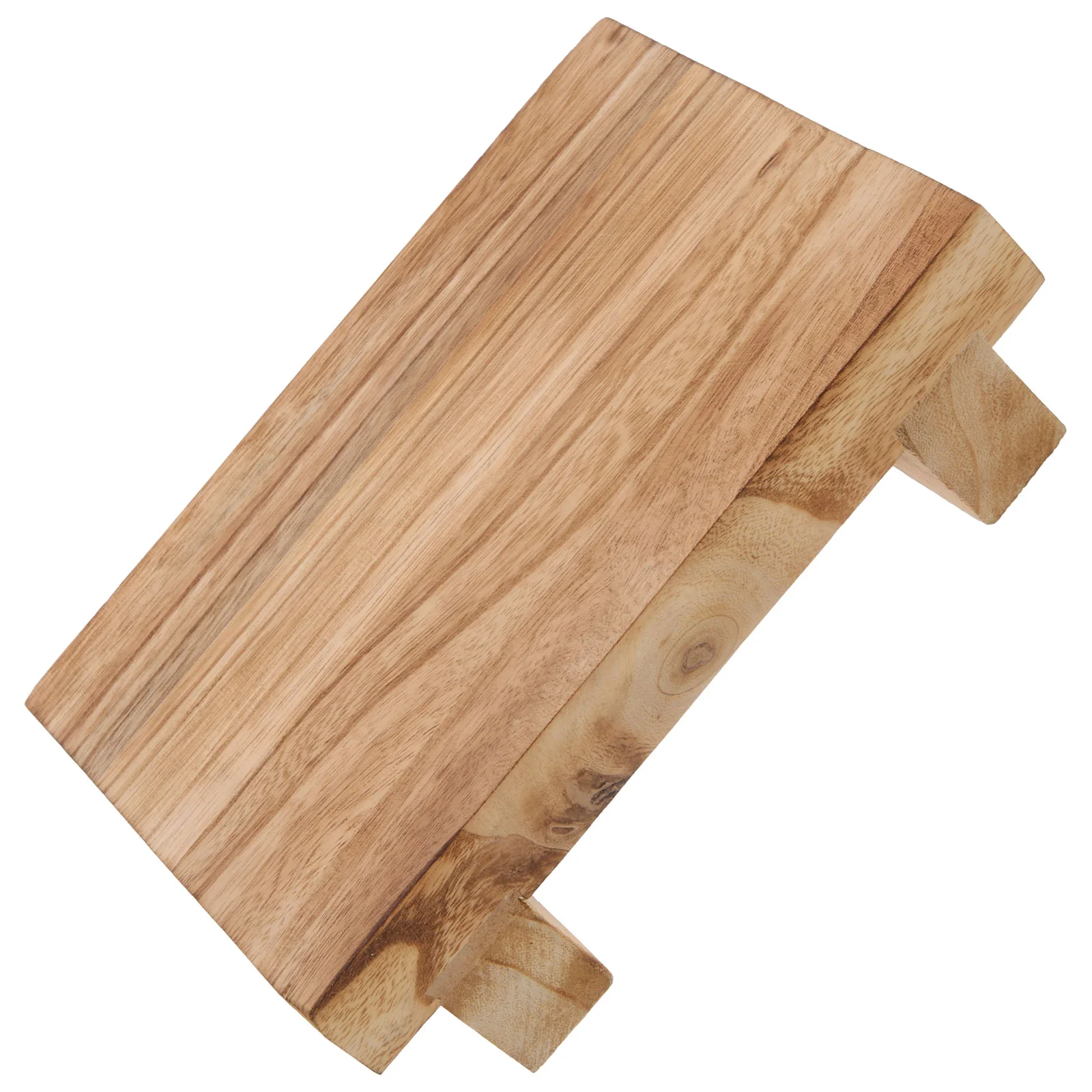 

Table Stool Pedestal Wooden Cupcake Stand Simple Riser Risers for Decor Tray Kitchen Counter