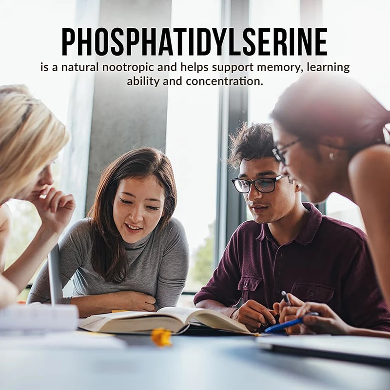Phosphatidylserine Capsules Enhance Memory Concentration Refresh Mind Relieve Stress