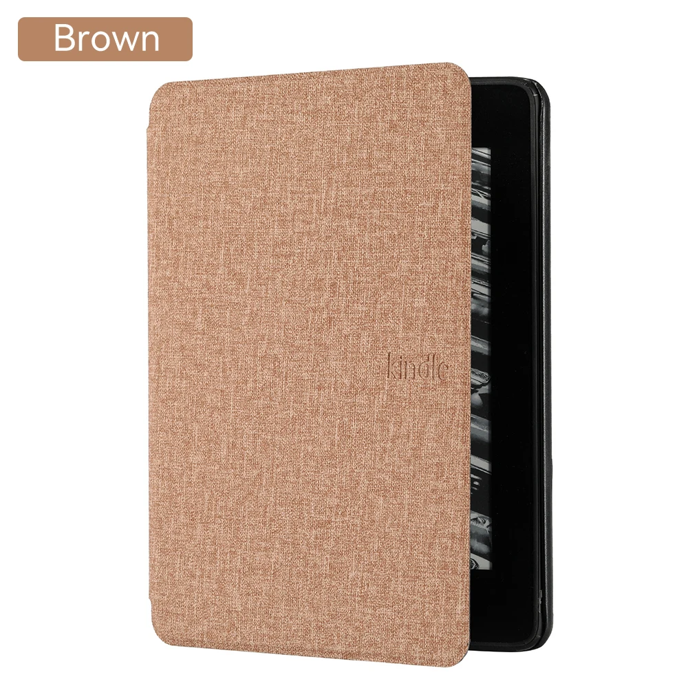 Premium Magnetic Smart Fabric Cover for Kindle Paperwhite 10th Generation