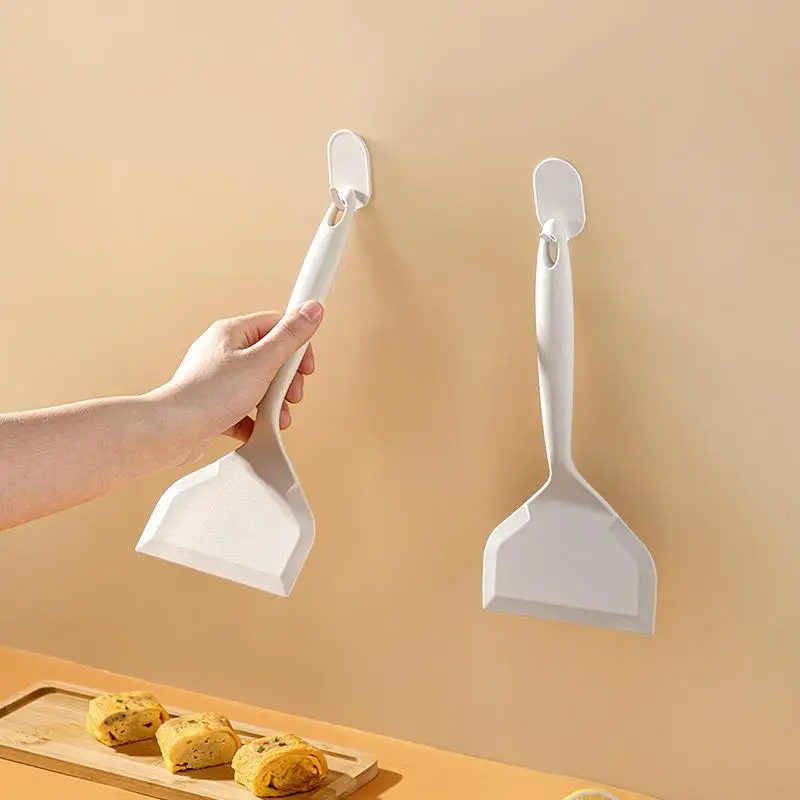 Silicone Spatula Silicone Kitchen Utensils Silicone Cooking Spoon Silicone Pancake Spatula Non-stick Frying Pan Baking Scoop for Eggs Fish Pizza Steak Shovel Heat Resistant Kitchen Flipper Spoon