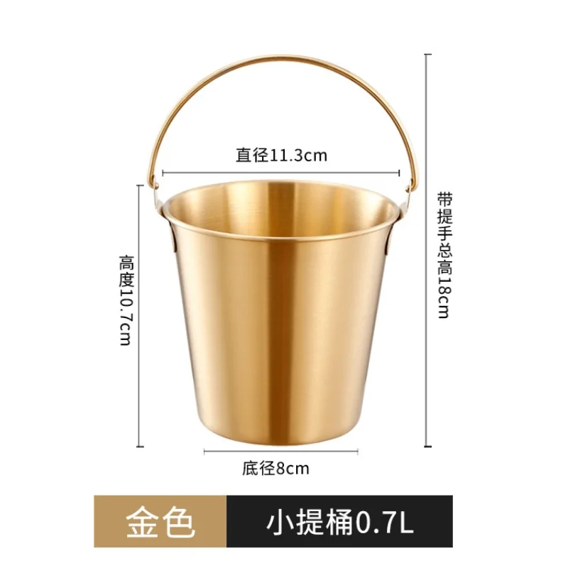 304 Stainless Steel Creative Kitchen Restaurant Snack Storage Bucket 1100Ml 18 304 Stainless Steel Creative Kitchen Restaurant Snack Storage Bucket 1100Ml