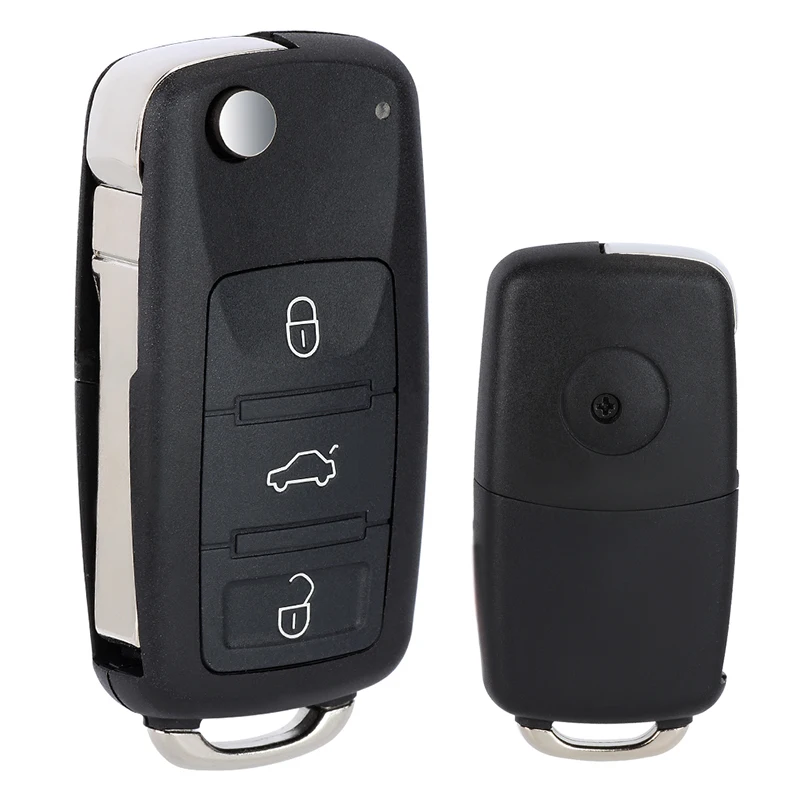 KEYECU 433MHz ASK Megamos AES / ID88 Chip 5K0 837 202 BH / DH Smart Remote Key Fob for Volkswagen Beetle Caddy Caravelle Jetta car remote key