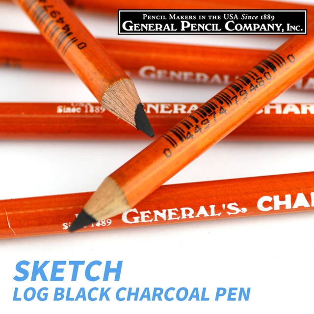 American Original GENERAL'S CHARCOAL PENCIL Sketch Charcoal Pen Painting  Pencil Art Supplies