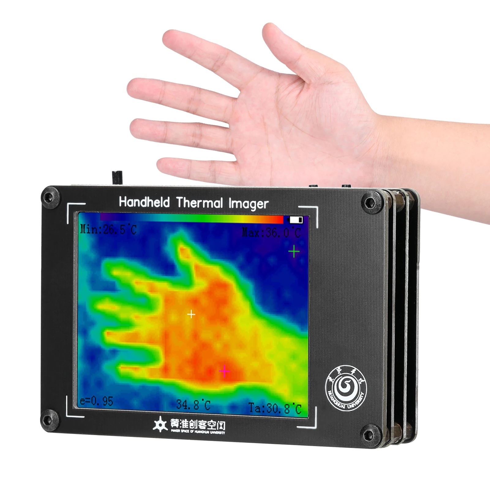 

Portable Multifunction Infrared Imager Handheld Digital Infrared Thermal Imaging Camera 3.2 Inch LCD Display Thermal Imager