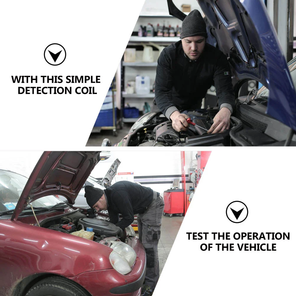 3 Pcs Ecu Detection Coil -theft Chip Auto Diagnostic Tool Professional Ignition Tester Car Key LED Card 5