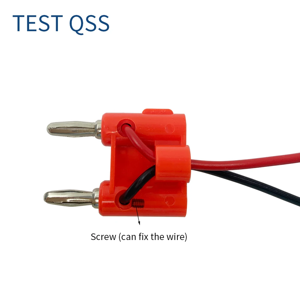 qss duplo row banana plug connector alto falante 03