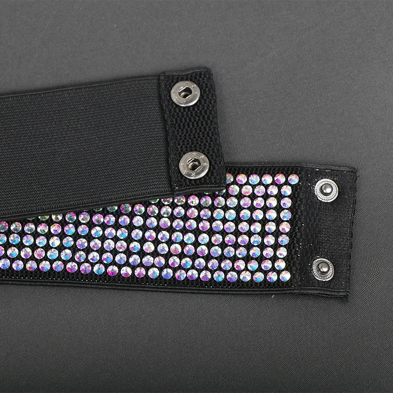 Latin Dance Belt Female Professional Latin Dance Belt Costume Accessories With Drill Modern Girdle Accessories