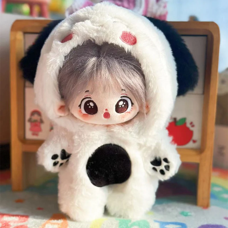 20cm Idol Doll Clothes For Plush Stuffed Toy Baby Doll'S Accessories Outfit For Korea Kpop Exo Dolls Super Star Figure Clothing 3