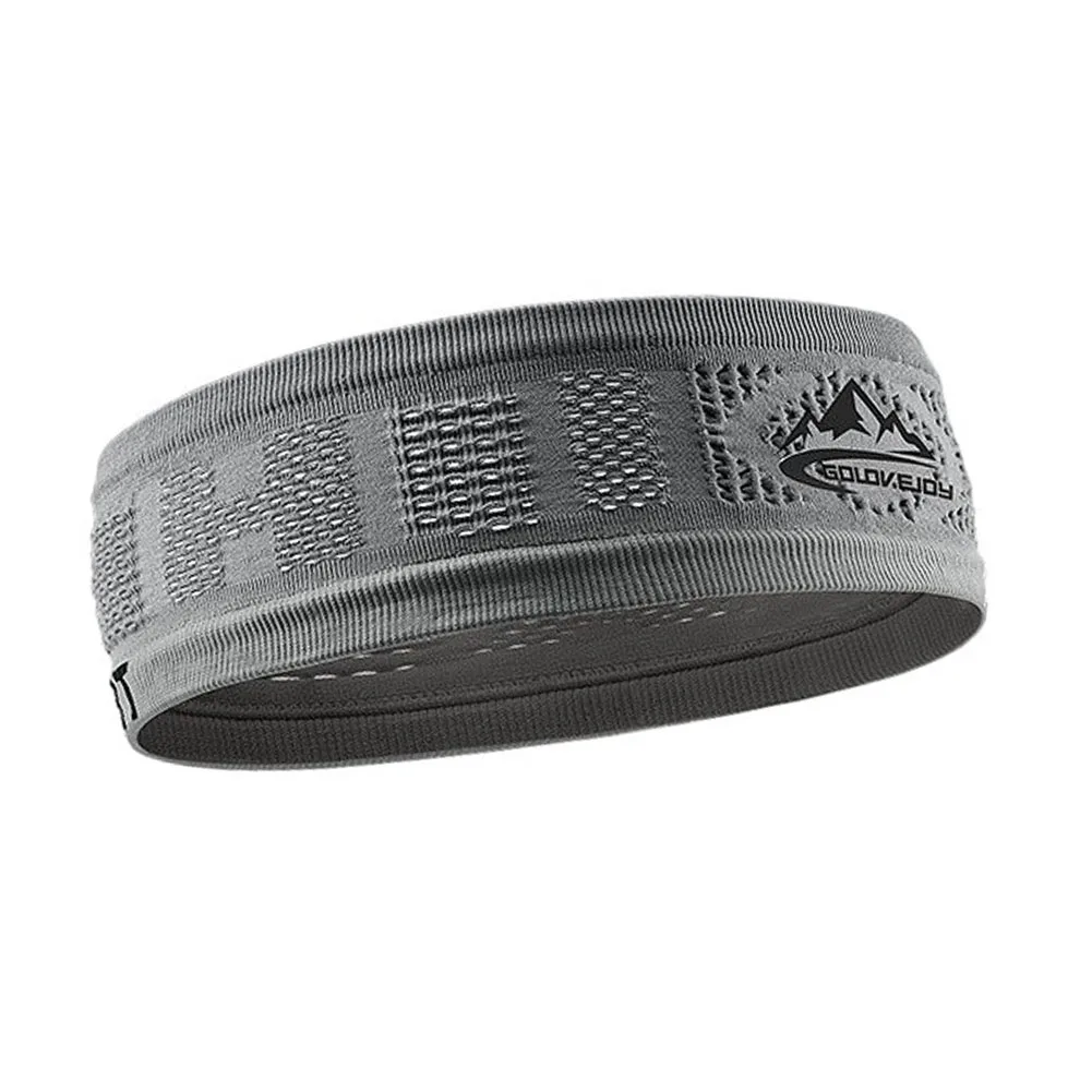 1pc Headband Sweatband Anti-Slip Sports Headband Stay Sweat-Free Outdoor Sport Hat Girth 40-60cm 48g Breathable Quick Drying