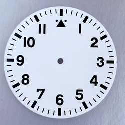 Enhanced Dive Watch Case with Sapphire Glass Back - 43mm for Nh35 nh34 (White)