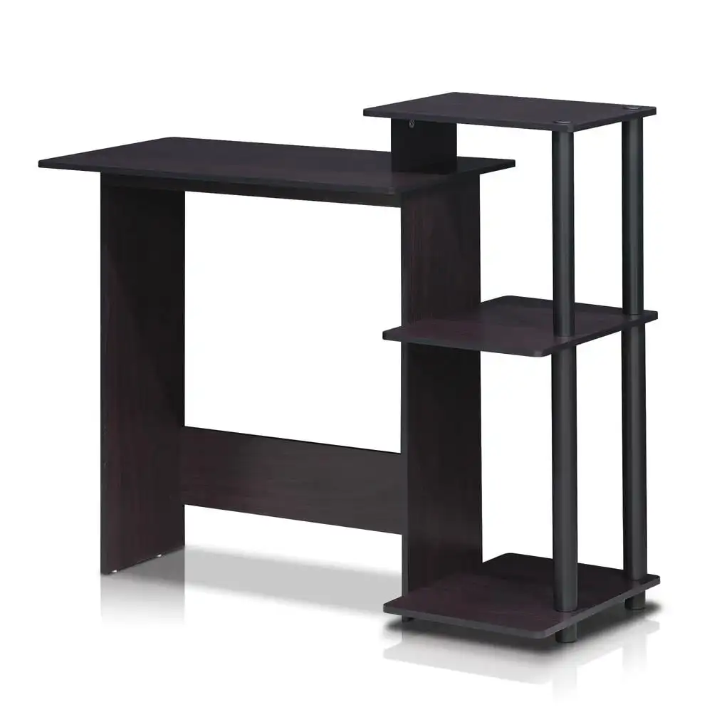 

Furinno Efficient Wood Home Laptop Notebook Computer Desk in Dark Walnut