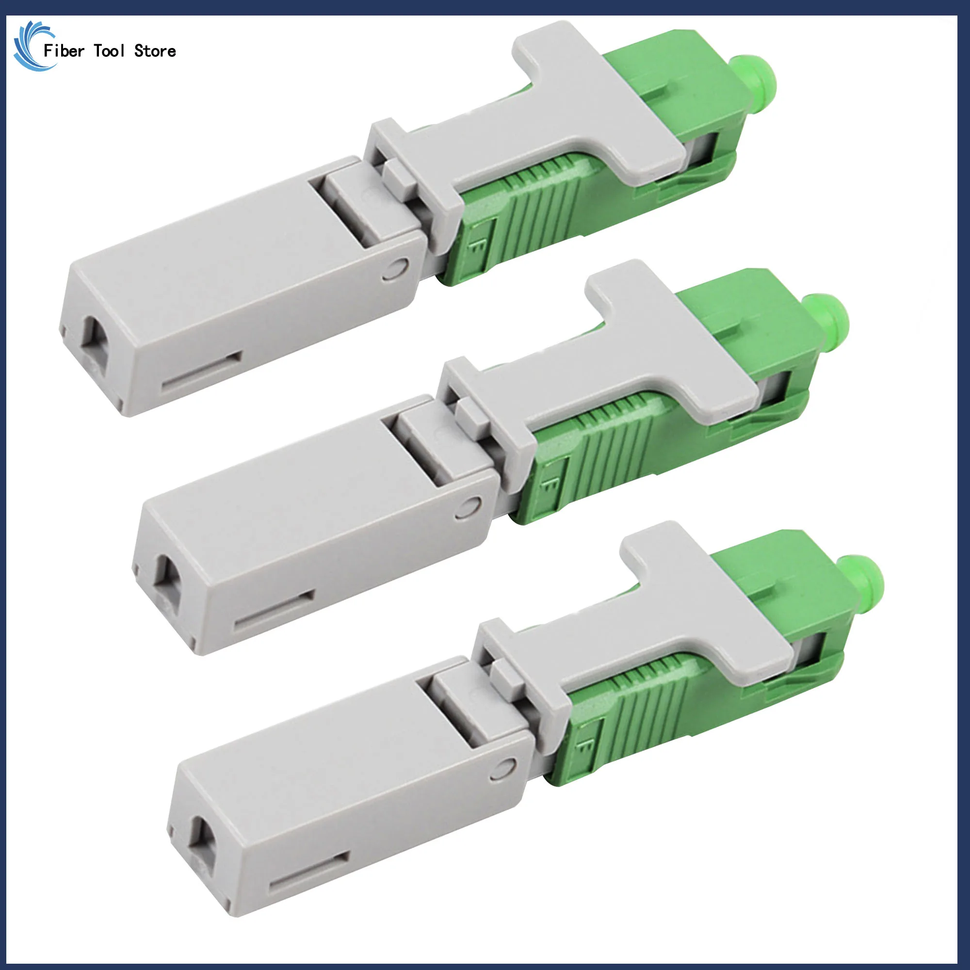 New High Quality Fiber Optic Fast Connector Tool Kit APC UPC SC Fiber Fast Connector FTTH SM Optic Fast Connector Free Shipping