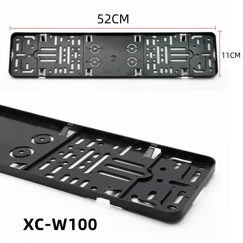 License Plate Frame Black European Size License Plate Frame Holder