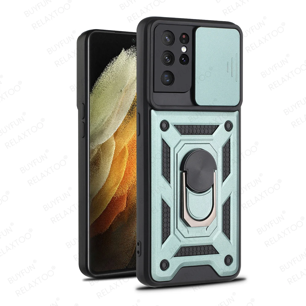 samsung silicone Camera Chống Sốc Từ Đứng Bảo Vệ Cho Samsung Galaxy S22 S21 S20 Ultra Plus Sumsung S21 S20 FE S22Ultra Ốp Lưng fundas samsung silicone Cases For Samsung