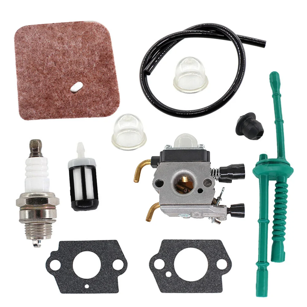 

Air Filter Carburetor FS45 FS46 FS55 FS80 For STIHL Fuel Filter Fuel Line Assembly Carburetor Service Kit Brand New
