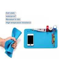 Ansiki 300x200mm Repair welding work pad High Temperature Resistant Silicone Pad ESD Anti-Static waterproof for Repair tool kit - Image 2